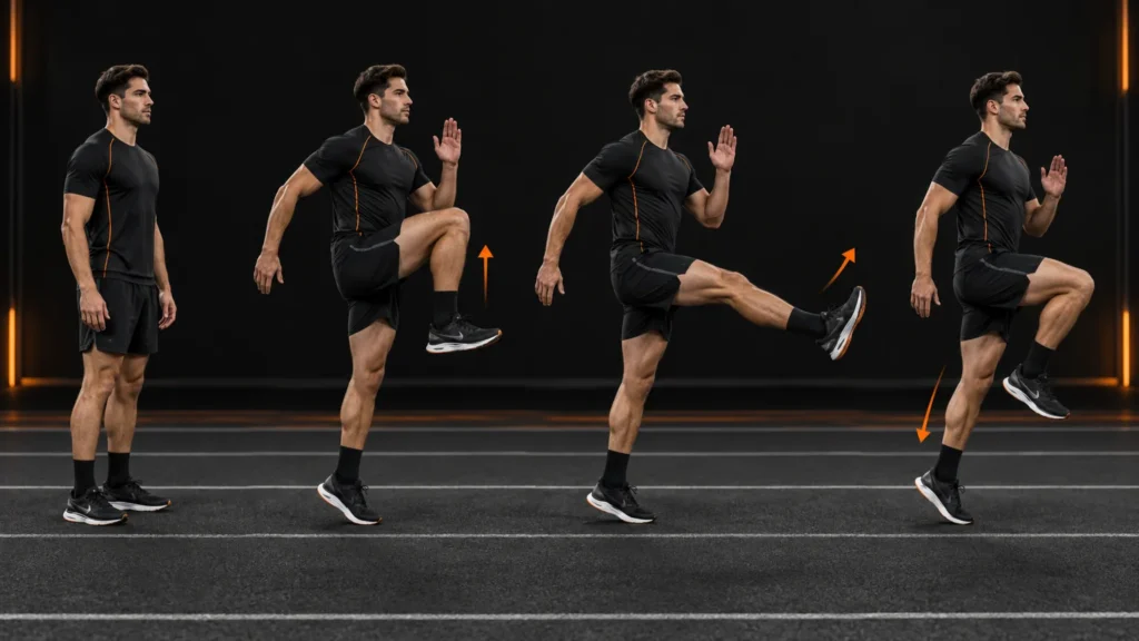 B-Skip exercise technique