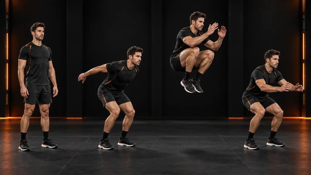 Tuck Jumps exercise technique